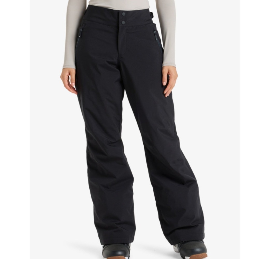 Roxy Snow Pants Womens XL Black Excellent DryFlight 10K Waterproof Ski Snowboard